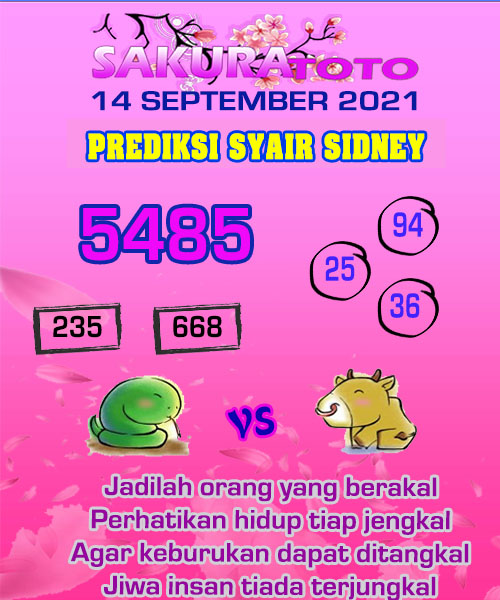 Prediksi Sidney Selasa 14 September 2021 Togel Sdy Suhu Angka Asli Result Hk Pandawa Hoki Bocoran Togel