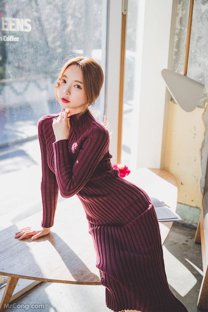 Model Park Soo Yeon in the December 2016 fashion photo series (606 photos)