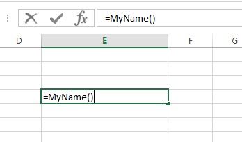 Excel-VBA Solutions: Return a Result From a Custom VBA Function