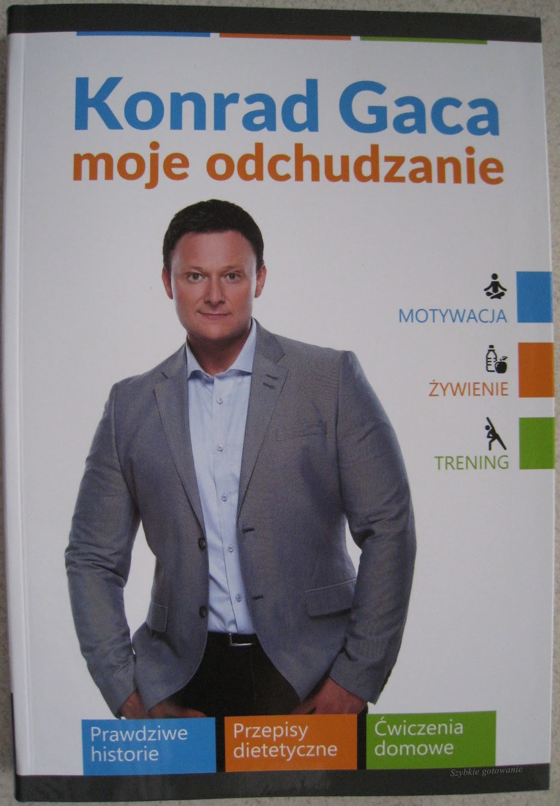 Szybkie Gotowanie Konrad Gaca Moje Odchudzanie Recenzja Ksiazki