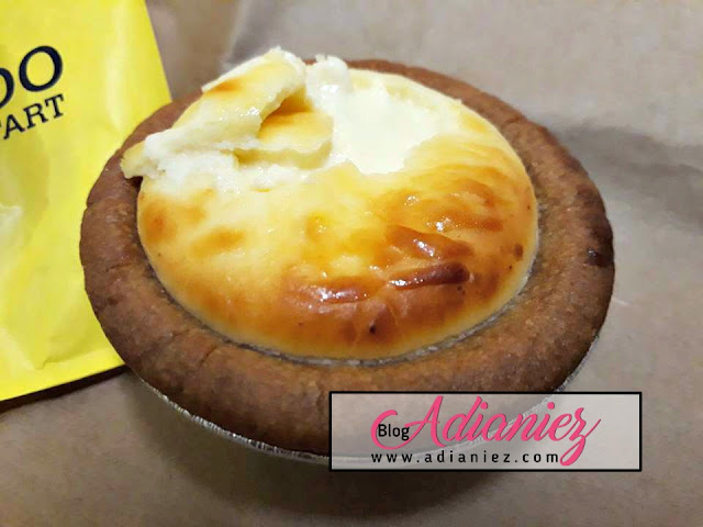 hokkaido cheese tart mahkota parade