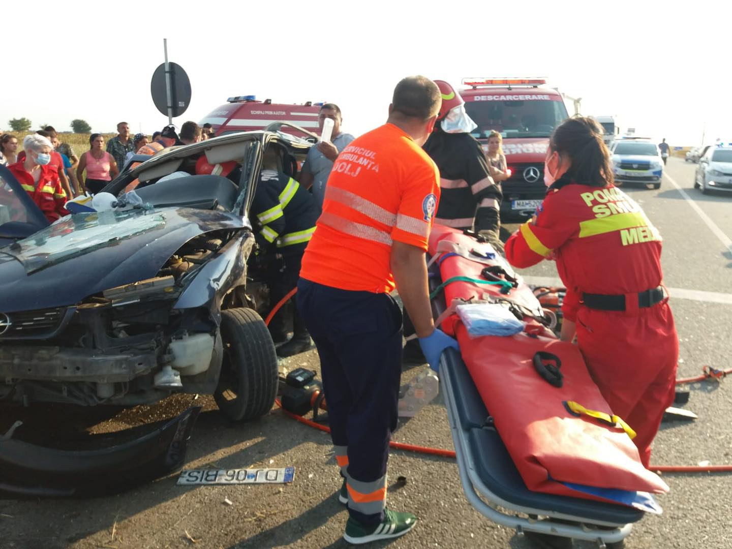 Accident cu 6 victime, la Moțăței