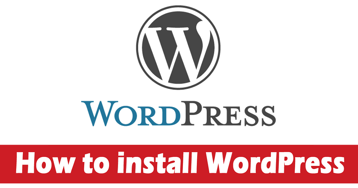 How to install WordPress