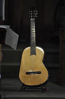 The Carlevaro guitar's revolutionary design means if appears to have no sound hole