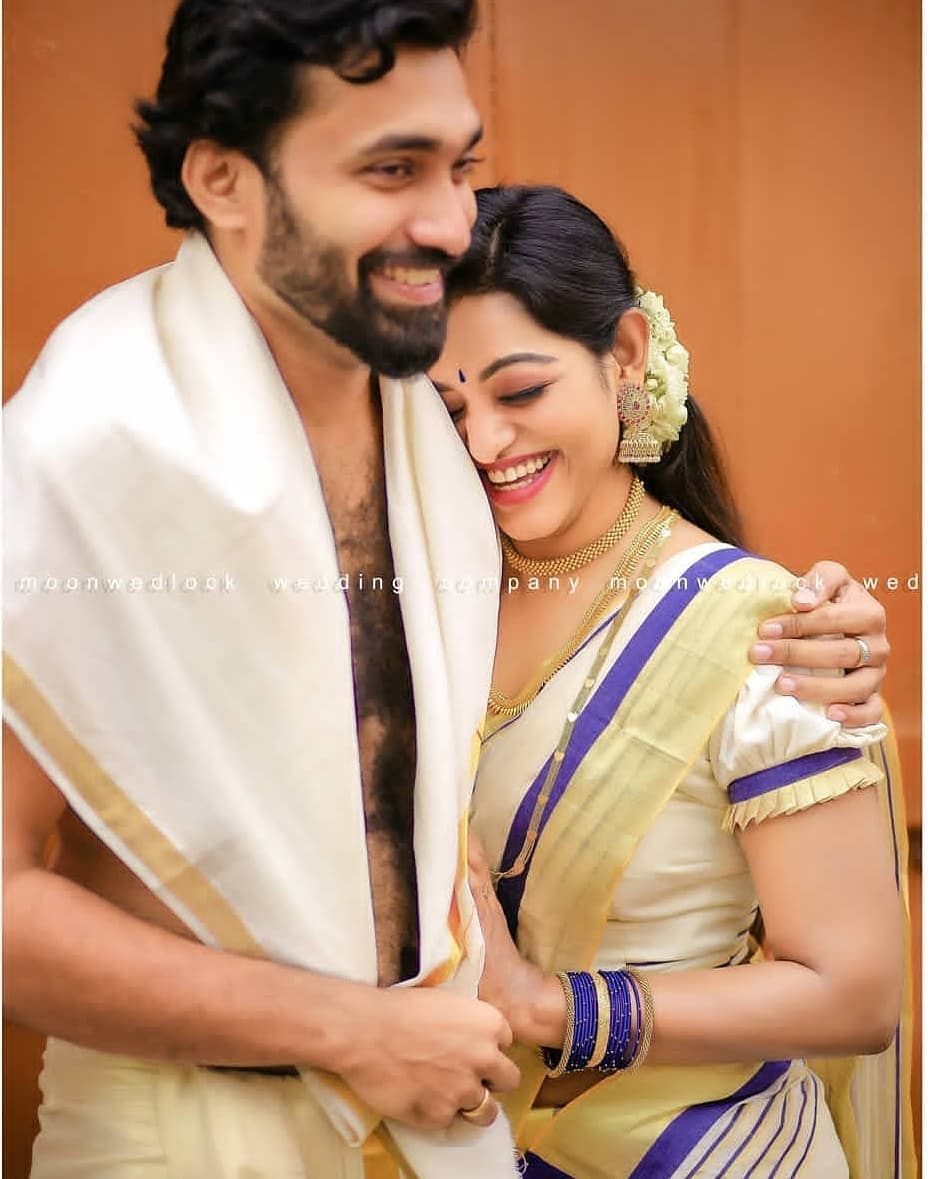 Meera Anil Malayalam Actress And Tv Anchor Marriage Photos