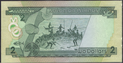 Isole Solomon 2 Dollars 1986 P# 13