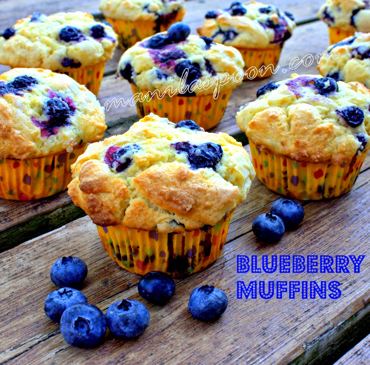 Blueberry Muffins Manila Spoon