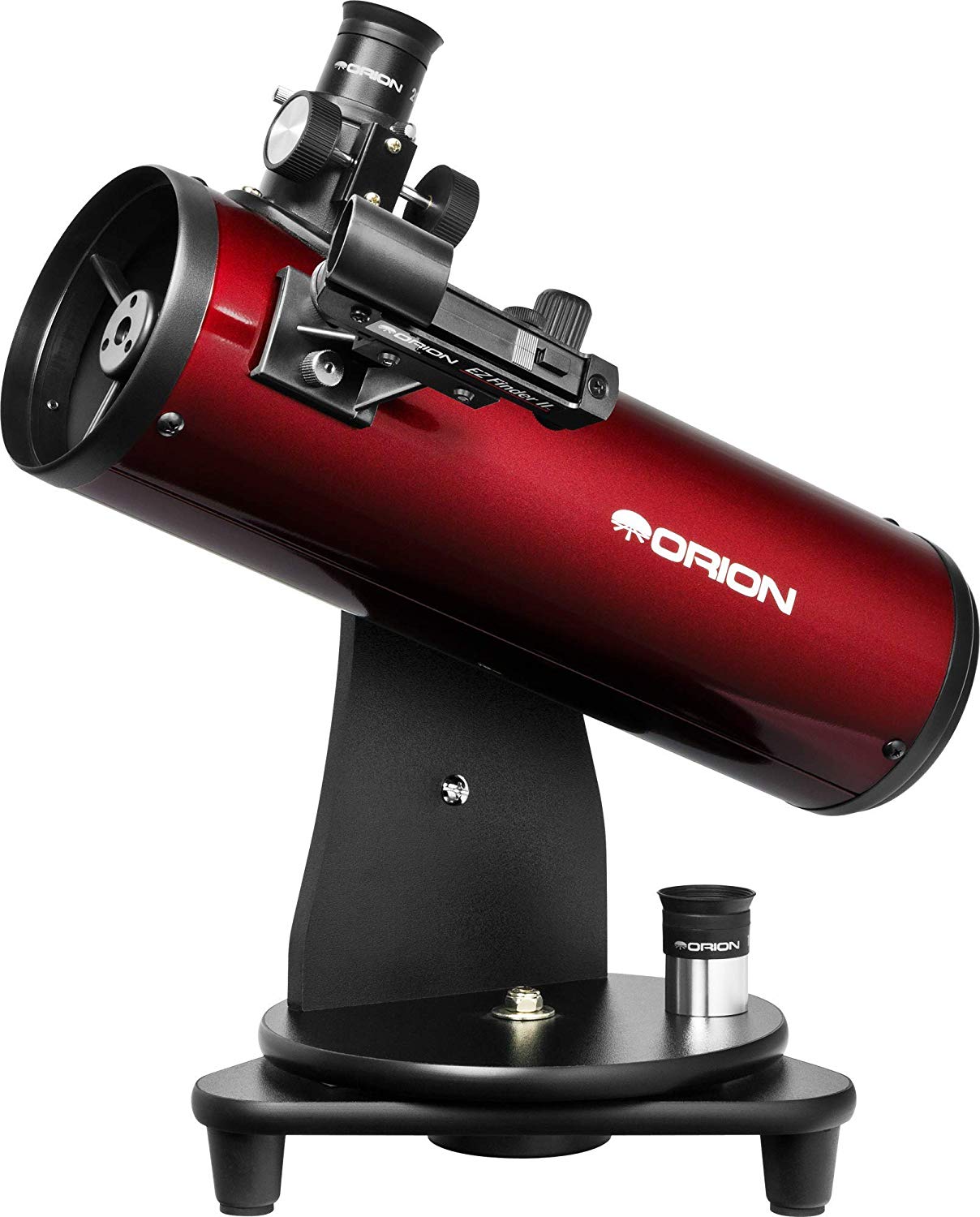 Orion 10012 SkyScanner 100mm TableTop Reflector Telescope (Burgundy
