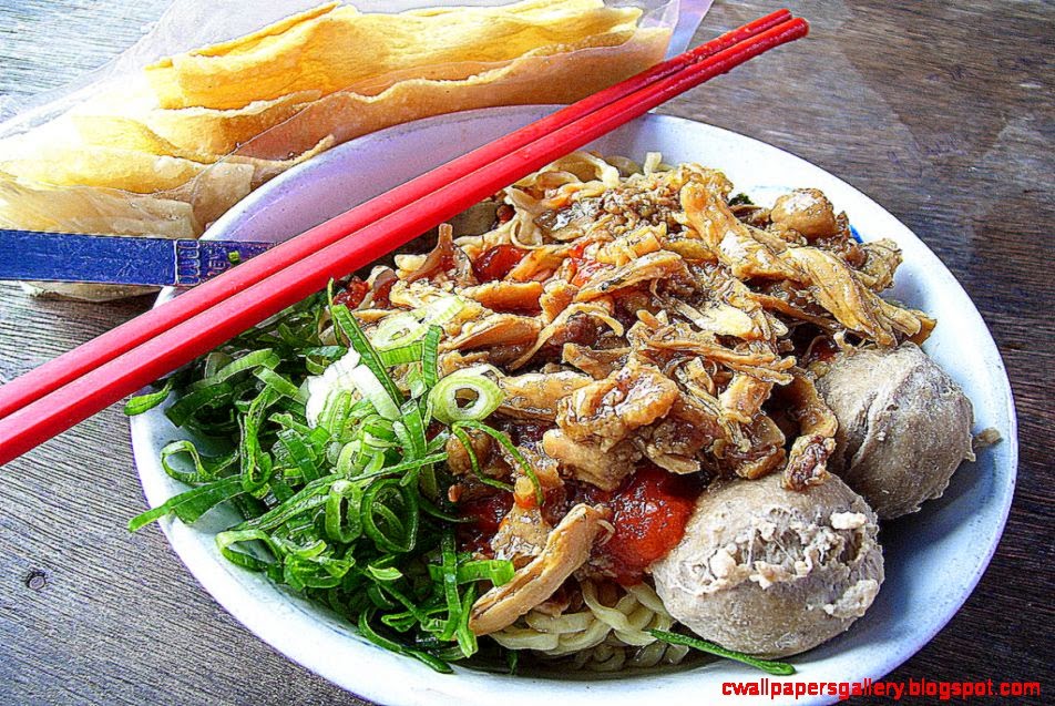 Mie Ayam Indonesian Food Picture  Wallpapers Gallery