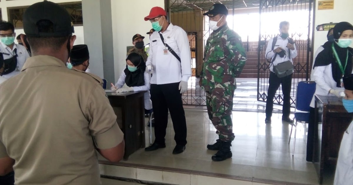 Berita Kodim Kendal 86 Santri Dari Magelang, Di Periksa