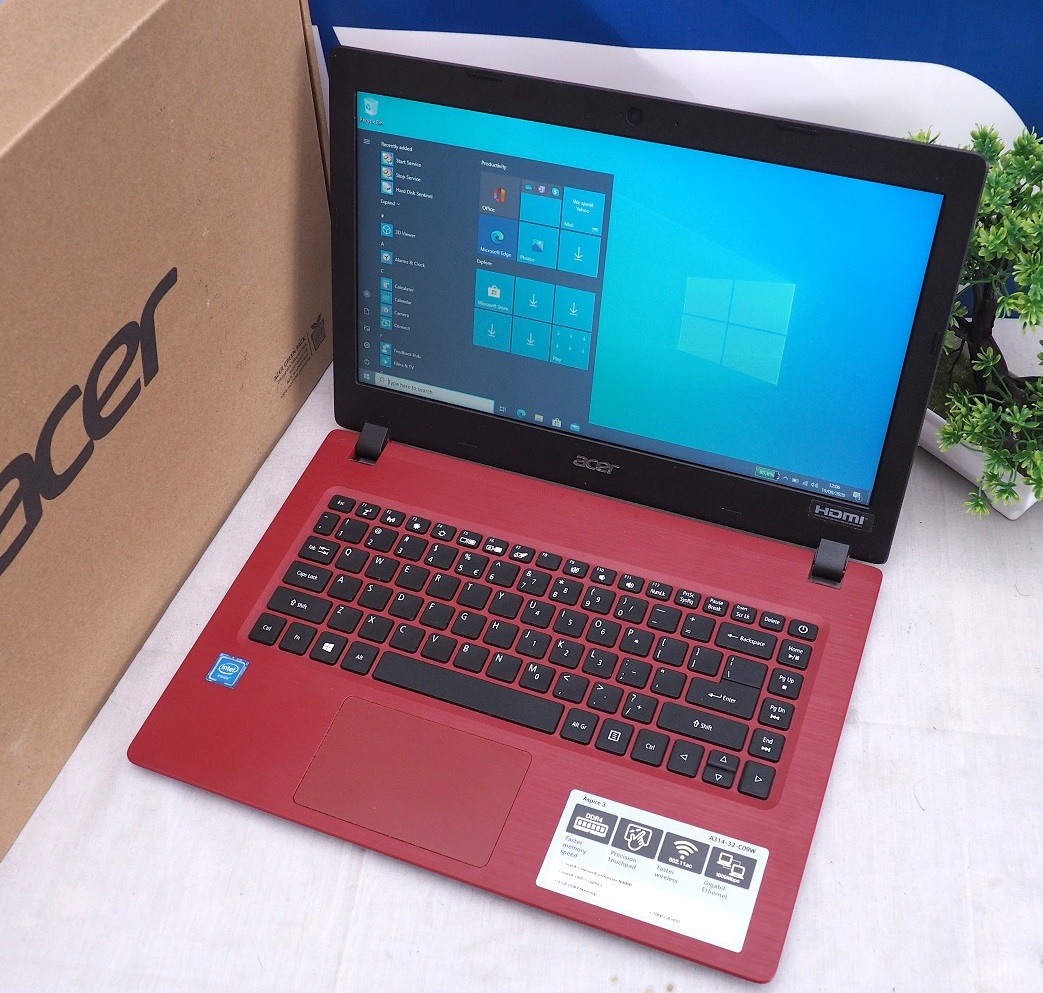  Laptop  ACER  Aspire 3 A314 32 Celeron 4000 Bekas Jual 