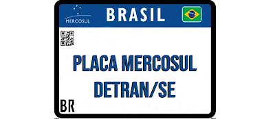 Implantação da Placa Mercosul é prorrogada em Sergipe Implantação da Placa Mercosul é prorrogada em Sergipe