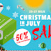 Reduceri de 50% la mii de produse – Christmas in July