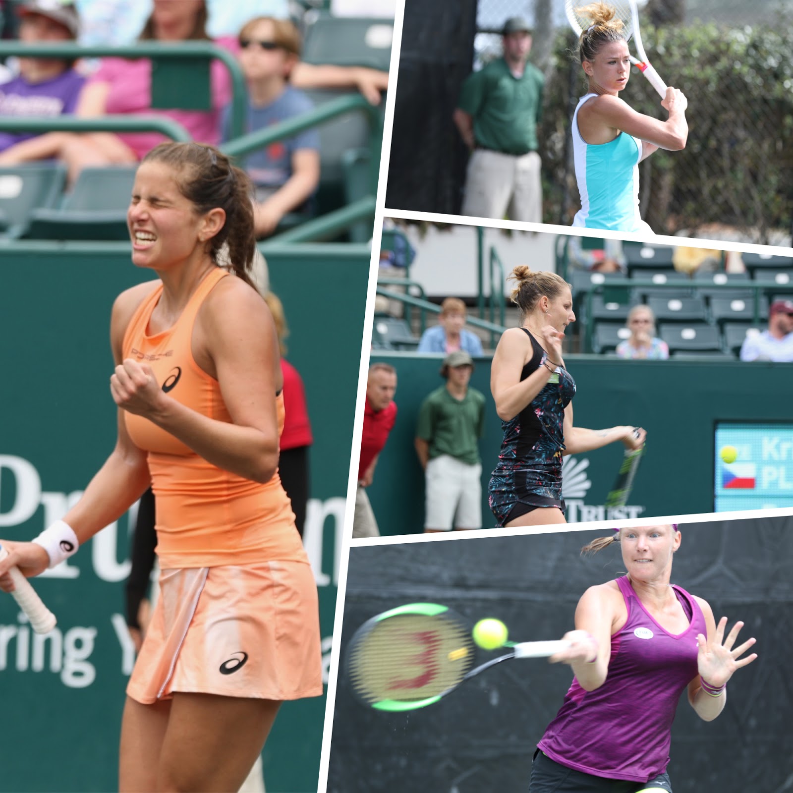 Julia Goerges and Andrea Petkovic riding German tennis wave at