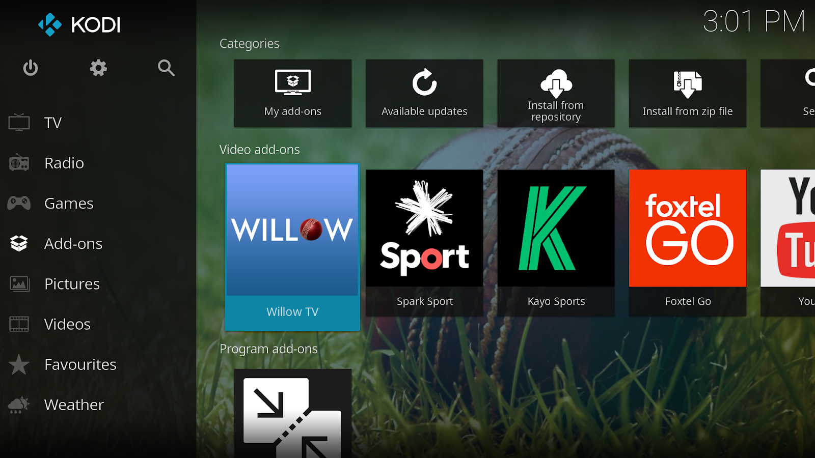 kodi add on kodi add on