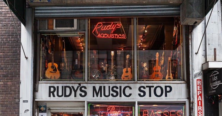 James and Karla Murray Photography: Rudy's Music Stop was founded by ...
