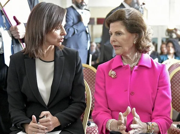 Queen Silvia of Sweden attended the conference of 'Towards Childhoods free from Corporal Punishment' held in Austria, Vienna.