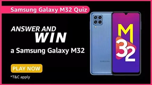 Amazon Samsung Galaxy M32 Quiz