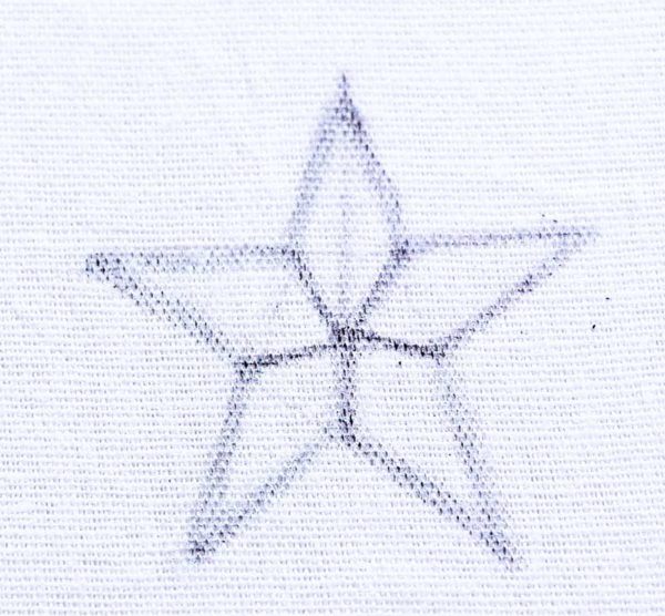 Hướng dẫn thêu ngôi sao - Hình 1