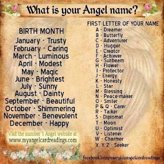 PopQuizfFunPalace Whats your Angel name?