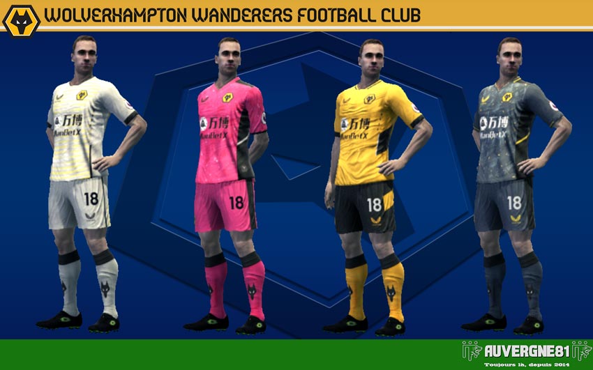 Pes 2013 Kits Wolverhampton 2021 2022