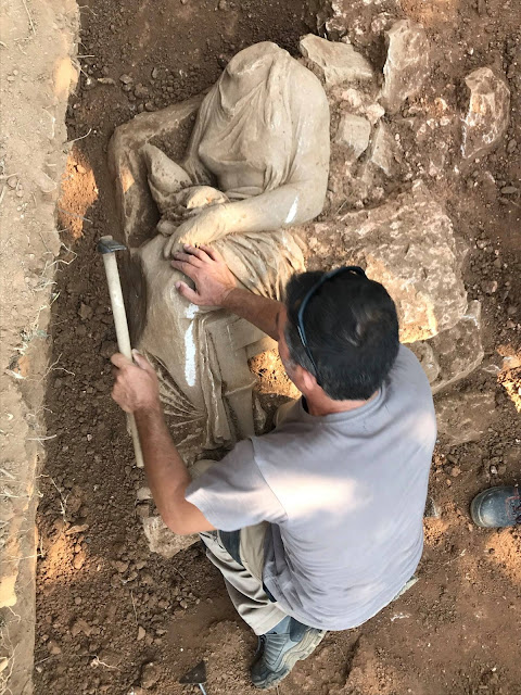 Επιτύμβιο ναόσχημο μνημείο ανακαλύφθηκε στην Παιανία