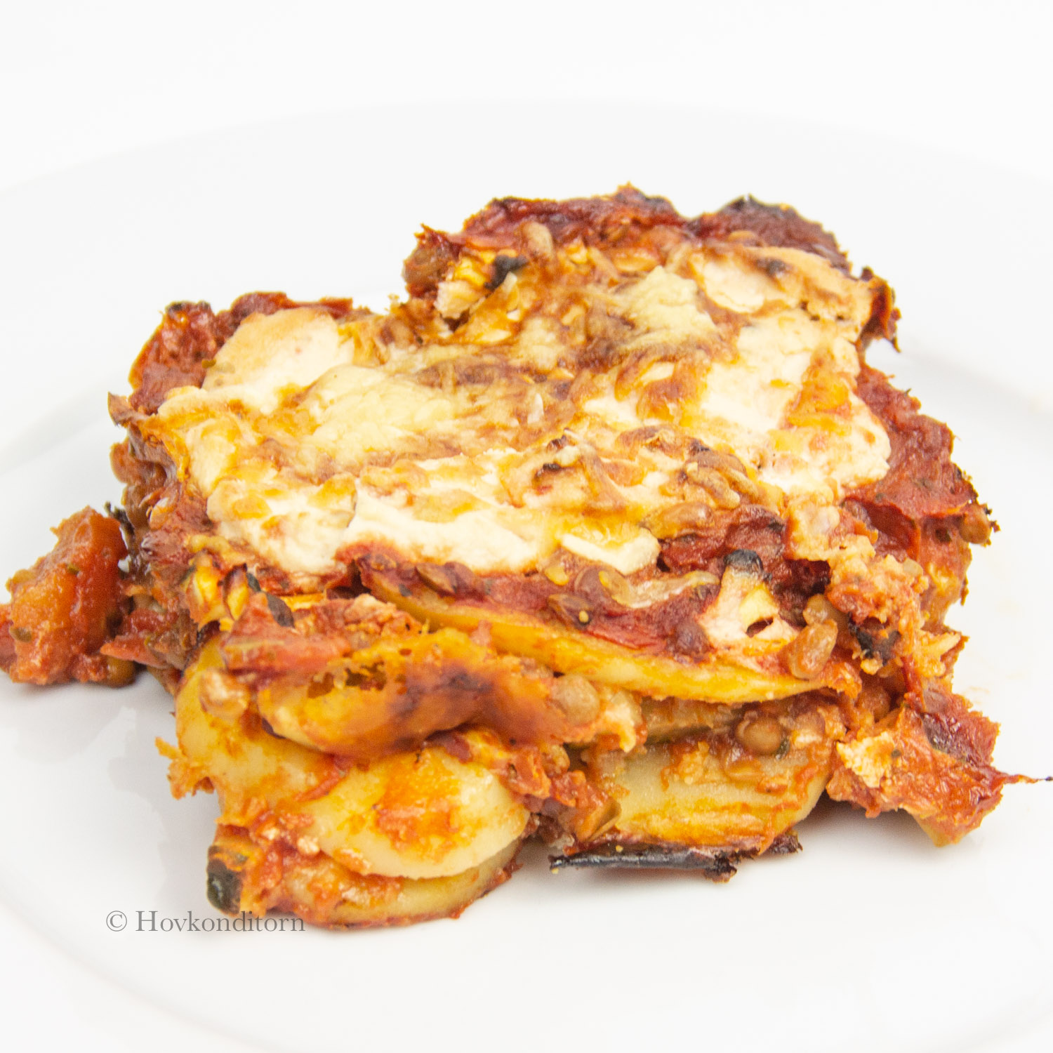 Potato Casserole with Ricotta Sauce