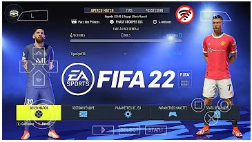 FIFA 22 PPSSPP Android Offline PS5 camera 200MB Best Graphics New Updated - BiliBili