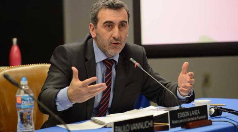 El relator para la Libertad de Expresión de la CIDH, el uruguayo Edison Lanza / WEB