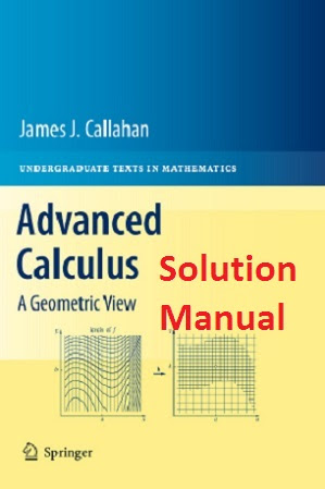 Advanced Calculus :A Geometric View