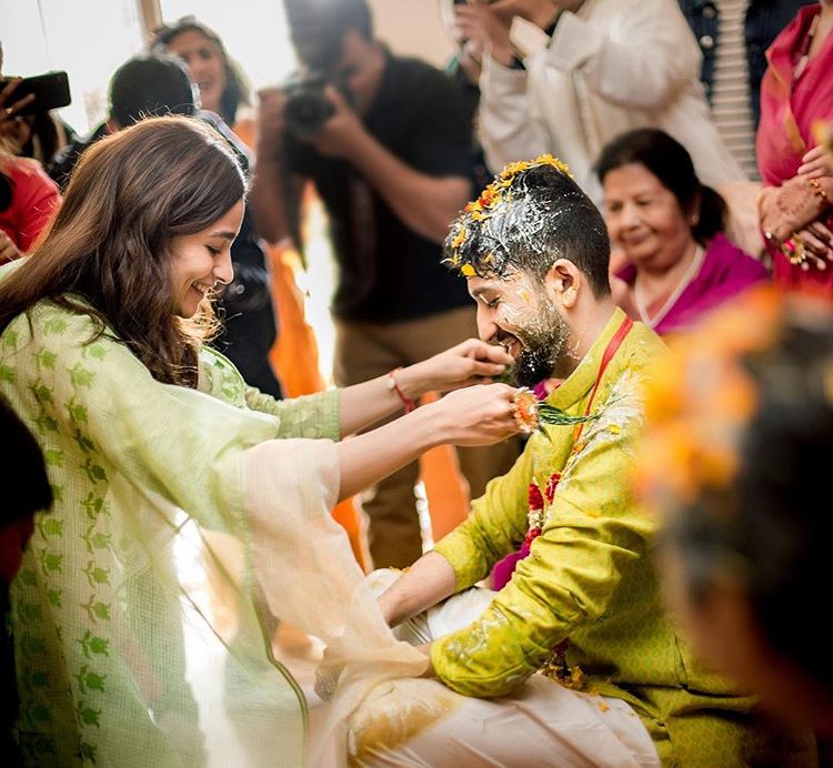 A Stunning look of Alia Bhatt at Her Best Friend's Wedding