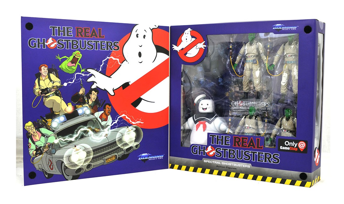 sdcc 2019 ghostbusters action figure box set