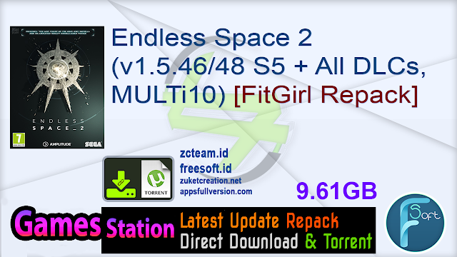 Endless Space 2 (v1.5.4648 S5 + All DLCs, MULTi10) [FitGirl Repack, Selective Download – from 8.2 GB]