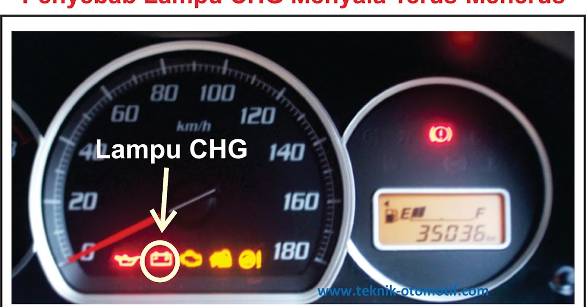 Penyebab Lampu CHG (Indikator Pengisian) Menyala Terus