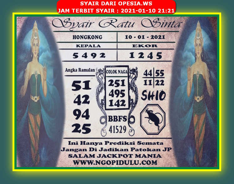 Kode Syair Hk Omiframe 10 Januari 2021 Data Hk 2021