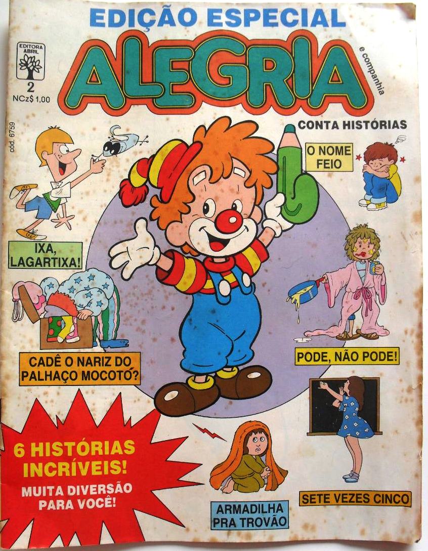 PRÉ Histórias Onde está o nariz do palhaço Mocotó?