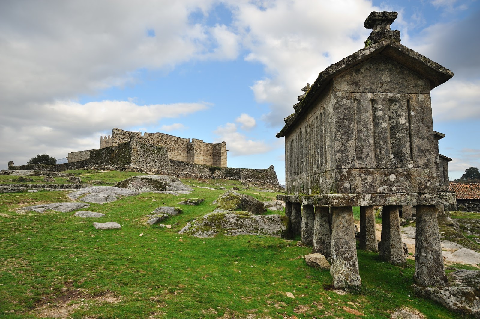 Espigueiros en Lindoso, Portugal