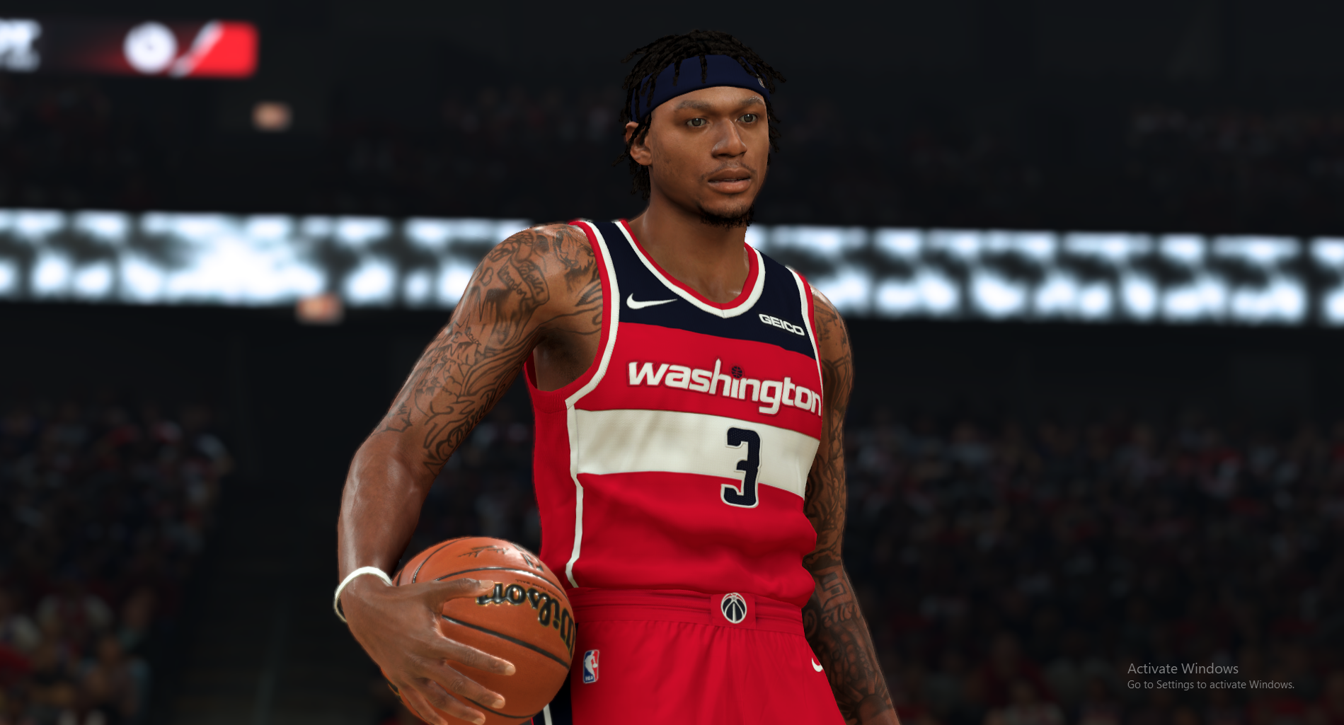 Bradley Beal Cyberface, Braid hair and Body Model By James