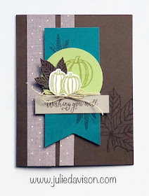 Stampin' Up! Come to Gather Card for Thanksgiving Fall Autumn ~ 2019 Holiday Catalog ~ www.juliedavison.com #stampinup