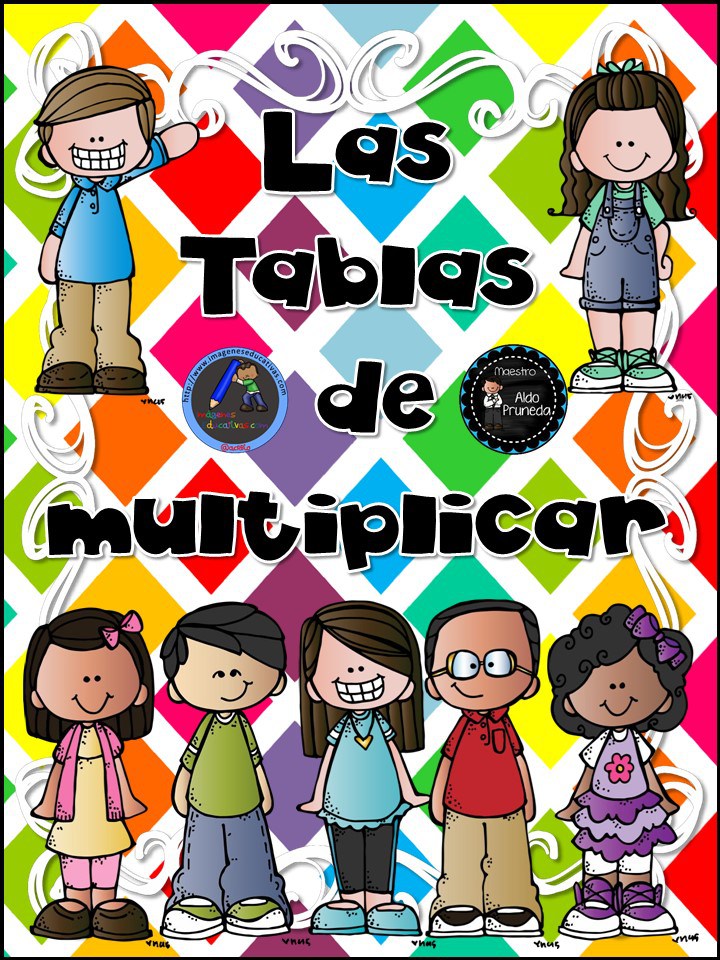 ® Imágenes y Gifs Animados ® RECURSOS ESCOLARES LAS TABLAS DE MULTIPLICAR