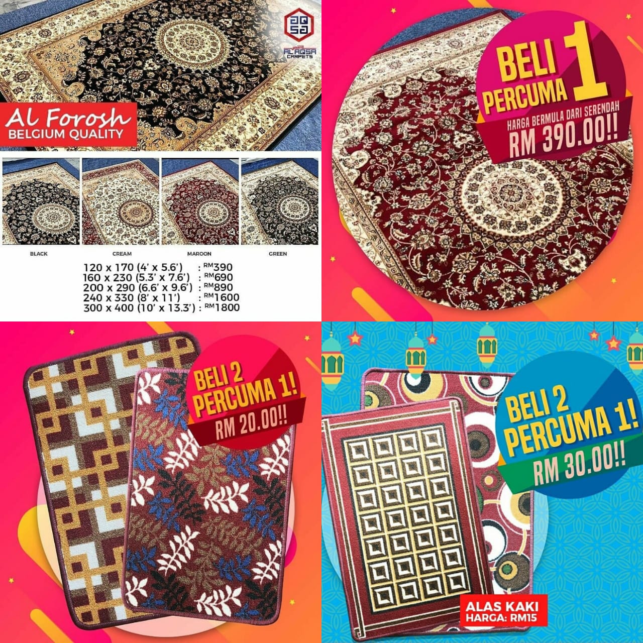 CHEAP CARPET SELANGORKL / KARPET MURAH MALAYSIA June 2018