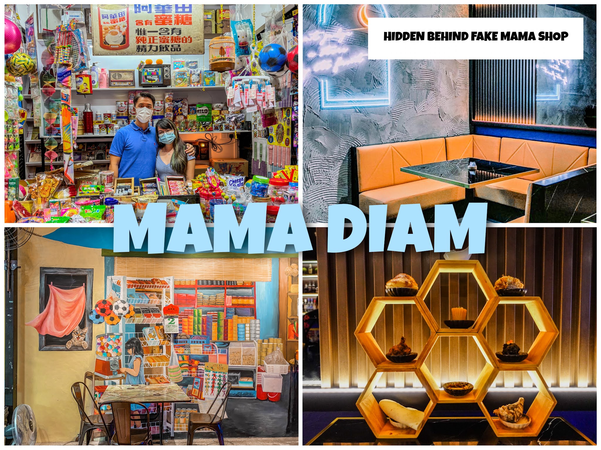 Mama Diam Prinsep Bar Hidden Behind Mama Shop Food Review