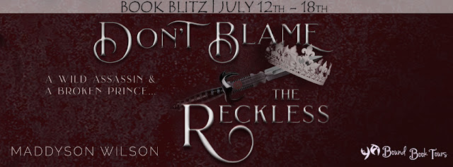 {Giveaway} Don’t Blame the Reckless by Maddyson Wilson