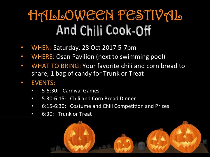 Six World Travelers Church Halloween Party