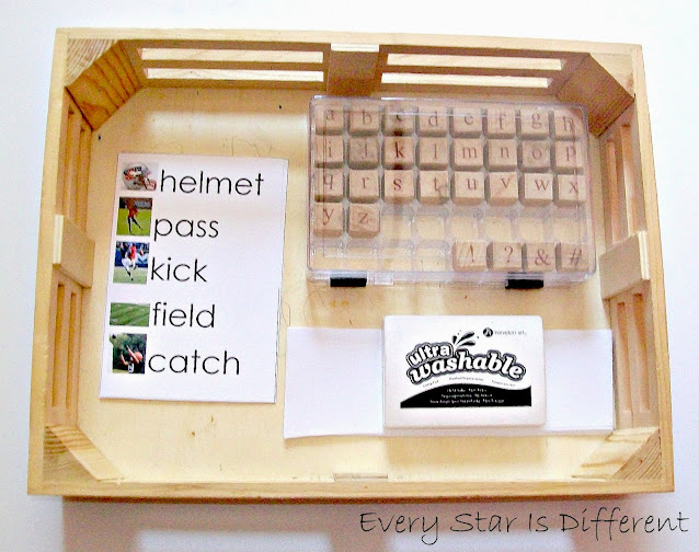 Football Spelling Activity