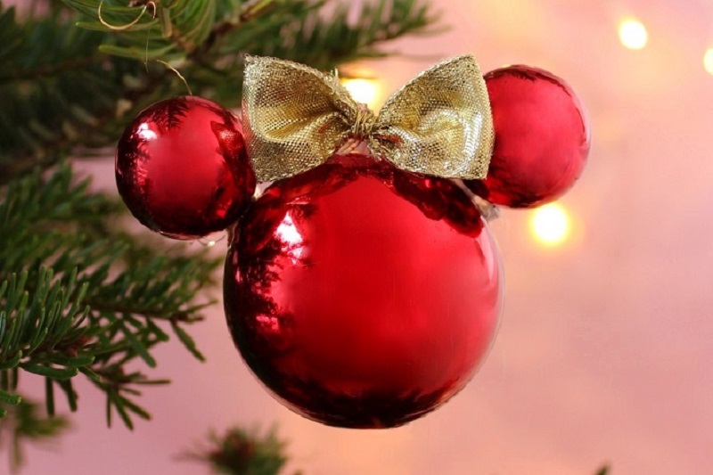 Klassifizieren Ziehen um mähen weihnachtsbaumschmuck mickey mouse