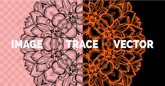 Trace vector với illustrator