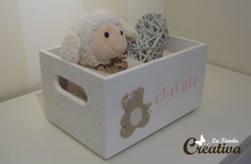La Tienda Creativa - Letras para decorar mucho más: Cajas para