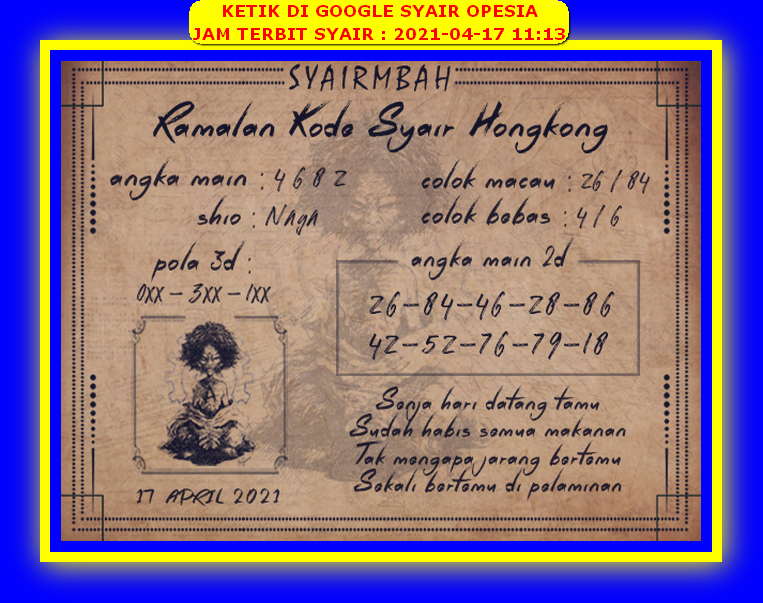 PREDIKSI HK MALAM INI