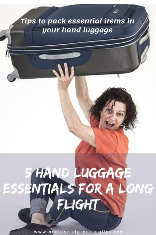 Five Hand Luggage Essentials for a Long Flight Beauty and Personal